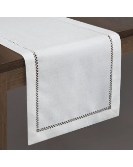 Obrus EMILY z mereżką i ozdobną listwą