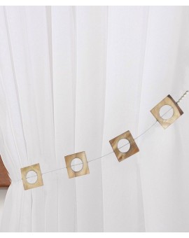 Zasłona miodowa z ekskluzywnego aksamitnego welwetu 290 g/m2 140x250 cm 10 szt. przelotek - VILLA