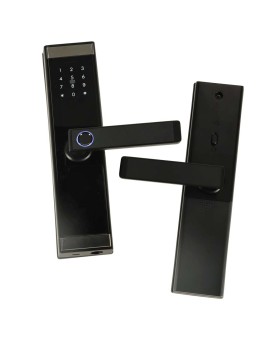 Zamek elektroniczny do drzwi SMART klamka inteligentna na kod odcisk palca bluetooth Kik Sp. z o. o. Sp. k. | Time- 2