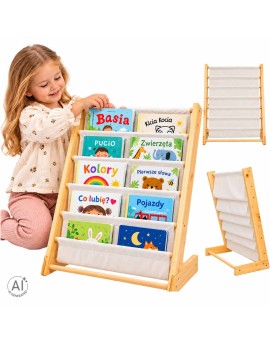 Regał na książki dla dzieci stojak półka 76,5cm