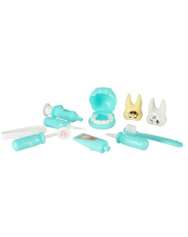 Dentysta zestaw lekarski hipopotam niebieski Kik Sp. z o. o. Sp. k. | Time- 2