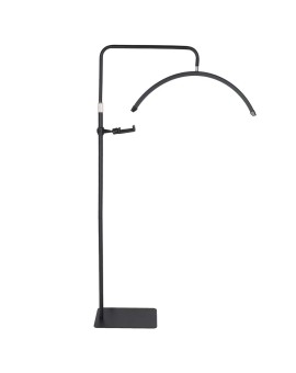 Lampa do przedłużania rzęs LED 36W regulowana kosmetyczna bezcieniowa łuk czarna