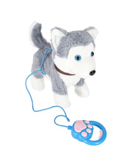 Piesek interaktywny na smyczy szczeka chodzi rusza ogonem Husky Kik Sp. z o. o. Sp. k. | Time- 2