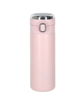 Kubek termiczny z ustnikiem termos LED 350ml róż Kik Sp. z o. o. Sp. k. | Time- 2
