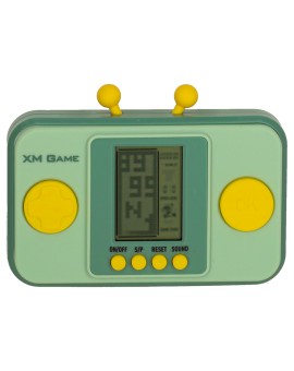 Gra zręcznościowa elektroniczna konsola retro gierka przenośna kieszonkowa zielona Kik Sp. z o. o. Sp. k. | Time- 2