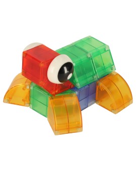 Klocki magnetyczne konstrukcyjne świecące elementy figury 3D 32el. Kik Sp. z o. o. Sp. k. | Time- 2