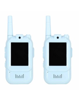 Walkie talkie krótkofalówki dla dzieci kamera funkcja wideo niebieskie Kik Sp. z o. o. Sp. k. | Time- 2