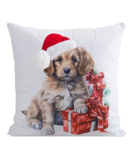 Poszewka świąteczny 214 45 X 45 Cm Biały