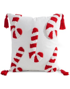 Poszewka świąteczny 150 45 X 45 Cm Biały