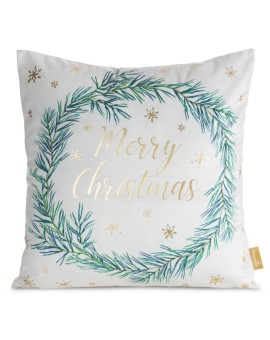 Poszewka świąteczny 234 45 X 45 Cm Biały