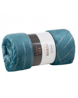 Koc Luna 2 150 X 200 Cm Turkusowy Eurofirany | Time4house - 2