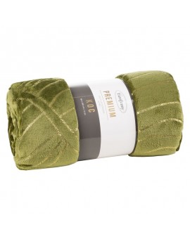 Koc Luna 3 150 X 200 Cm Oliwkowy Eurofirany | Time4house - 2