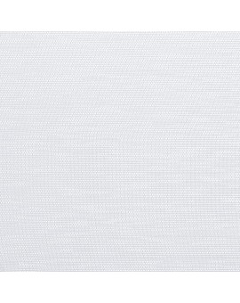 Firana szyta na przelotkach PRISCILLA kremowa delikatna tkanina tiulowa zdobiona kordonkowym haftem