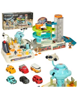 Multifunkcyjny Tor samochodowy kosmiczny parking winda XXL 2w1