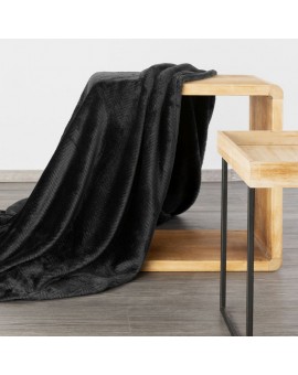 DESIGN 91 Koc CINDY 5 miękki i miły w dotyku z wytłaczanym wzorem jodełki