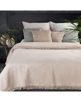 Koc AKRYL 7 miękki w dotyku koc akrylowy z frędzlami