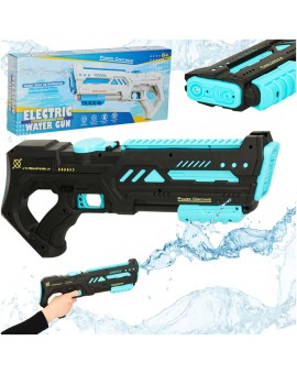 Pistolet karabin na wodę elektryczny mocny profesjonalny broń wodna dla dzieci czarny