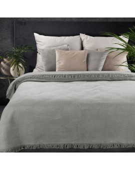 Koc AKRYL 7 miękki w dotyku koc akrylowy z frędzlami