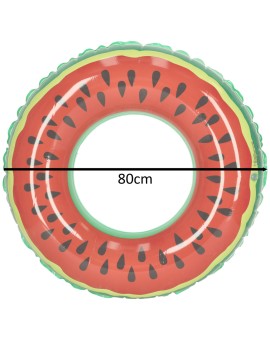 Kółko do pływania koło dmuchane arbuz 80cm max 60kg