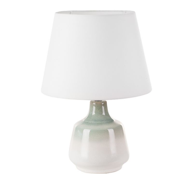 Lampka ceramiczna LIANA w stylu boho z efektem ombre Eurofirany | Time4house - 1