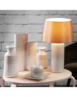 Lampa EDNA o podstawie z glinki ceramicznej Eurofirany | Time- 6