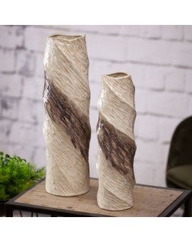 Wazon ceramiczny ROSINA w stylu boho Eurofirany | Time- 5