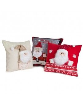 Poszewka świąteczna SANTA z trójwymiarową aplikacją z Mikołajem Eurofirany | Time- 2
