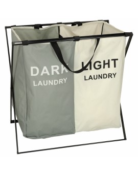 Kosz na pranie segregacja organizer 2 komory Kik Sp. z o. o. Sp. k. | Time- 2