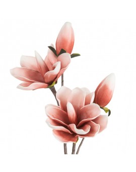 MAGNOLIA  kwiat sztuczny dekoracyjny z plastycznej pianki foamirian