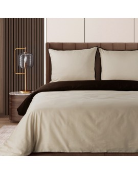 Komplet Pościeli Lunara 220 X 200 Cm Beżowy