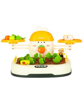 Gra planszowa zręcznościowa marchewkowe pole familijna gra dla dzieci Kik Sp. z o. o. Sp. k. | Time- 2