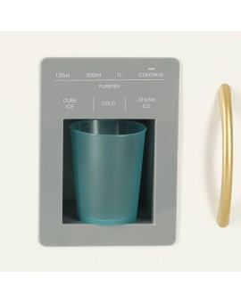 Kuchnia dla dzieci drewniana LULILO ORO z lodówką tablicą kredową złota Kik Sp. z o. o. Sp. k. | Time- 2