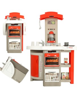 Kuchnia dla dzieci kran palniki elektryczne dźwięki składana walizka na kółkach