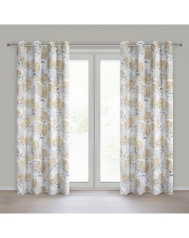 Zasłona Gotowa Inari 140 X 250 Cm Srebrny