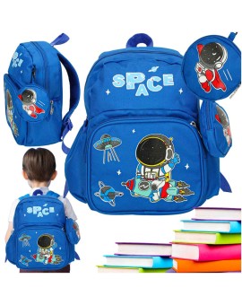 Plecak dla przedszkolaka szkolny dziecięcy astronauta 30x22x11cm
