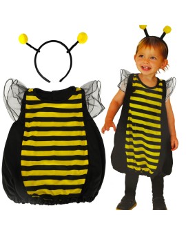 Kostium strój karnawałowy przebranie pszczółka pszczoła opaska 2 el rozmiar S