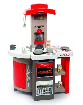 Kuchnia dla dzieci kran palniki elektryczne dźwięki składana walizka na kółkach