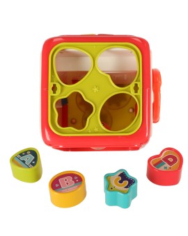 Sorter układanka kostka sensoryczna klocki edukacyjne Montessori 6w1 Kik Sp. z o. o. Sp. k. | Time- 2