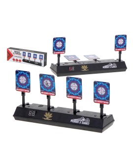 Tarcza do strzelania elektroniczna cyfrowa 4 cele licznik