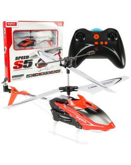 Helikopter zdalnie sterowany na pilota RC SYMA S5 3CH czerwony