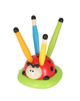 Gra zręcznościowa dla dzieci skakanka wyrzutnia rzut do celu biedronka 3w1 Kik Sp. z o. o. Sp. k. | Time- 2