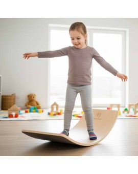 Deska do balansowania z filcem LULILO AJLO szary Kik Sp. z o. o. Sp. k. | Time- 2