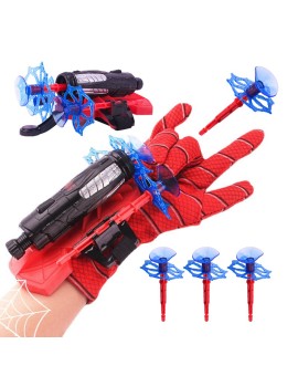 Rękawica wyrzutnia sieci strzelająca rękawiczka 3 strzałki lotki