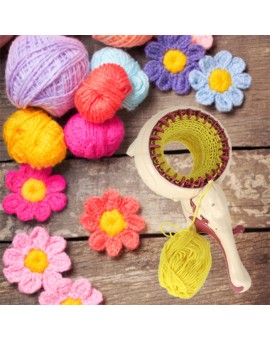 Maszyna do tkania robienia na drutach zestaw nici + akcesoria Kik Sp. z o. o. Sp. k. | Time- 2