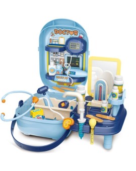 Zestaw lekarza z akcesoriami w walizce 34el. + stolik Kik Sp. z o. o. Sp. k. | Time- 2