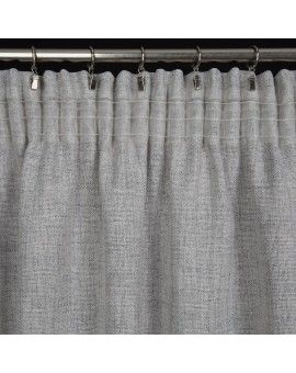 Zasłona JULA w stylu eko z tkaniny o płóciennym splocie z efektem melanżu Eurofirany | Time- 9