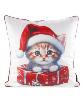 Poszewka świąteczny 175 45 X 45 Cm Biały