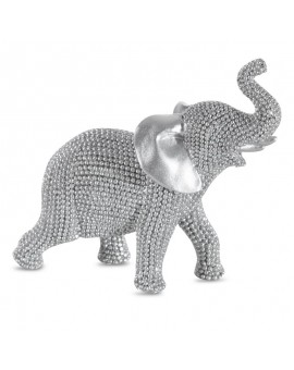 Figurka Dekoracyjna Eldo 12x5x11 Cm Srebrny