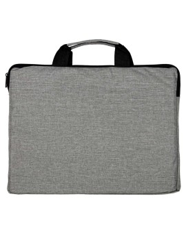 Torba na laptopa 15,6 cali na ramię teczka biznesowa damska męska szara Kik Sp. z o. o. Sp. k. | Time- 2