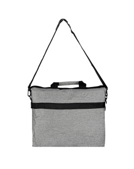 Torba na laptopa 15,6 cali na ramię z paskiem teczka biznesowa damska męska szara Kik Sp. z o. o. Sp. k. | Time- 2